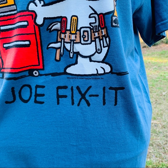 Other - Peanuts Joe Fix It Graphic Tee